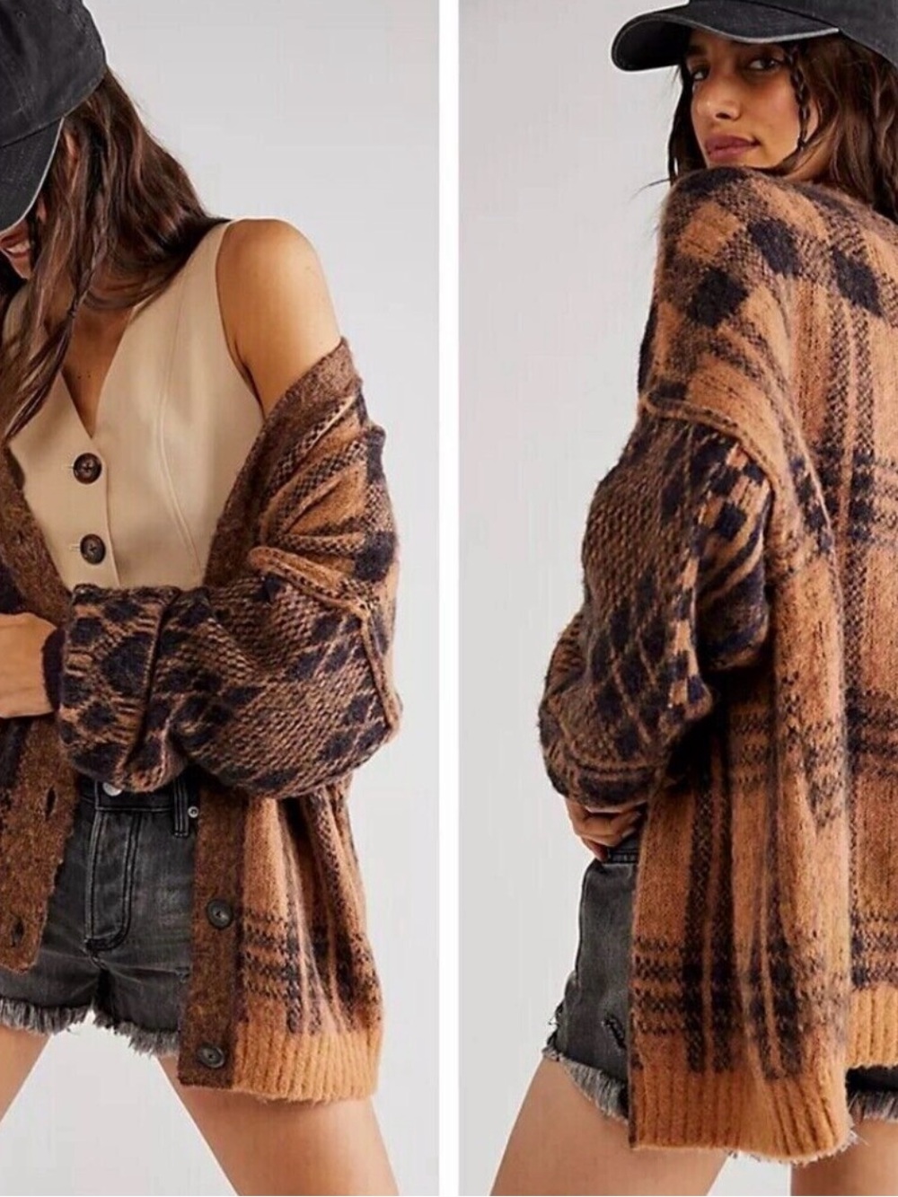 Free People Sepia Cardigan